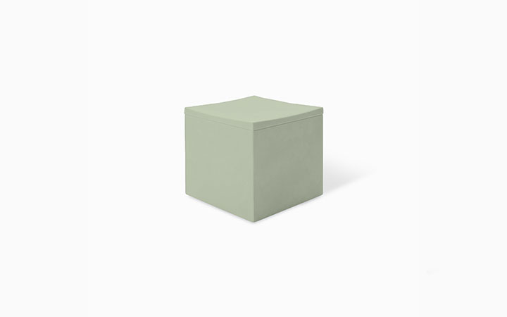 Lounge Cube Stool by Serralunga Furniture Stool Lounge Cube Stool by Serralunga Furniture Stool